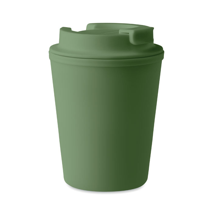 Gobelet recyclé personnalisé 300ml TRIDUS Vert fonce